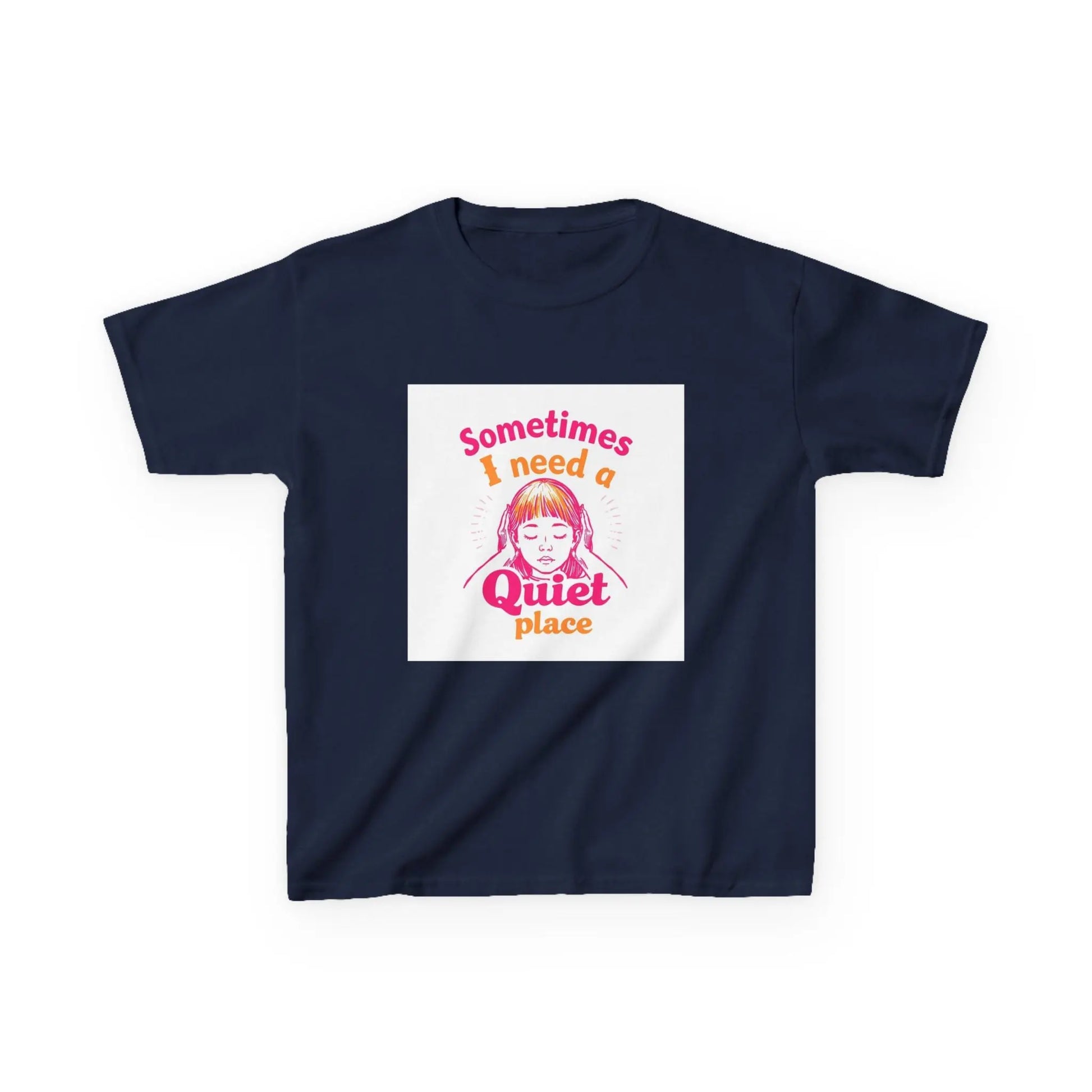 "Sometimes I Need a Quiet Place" - Kids Autism Awareness T-Shirt Printify