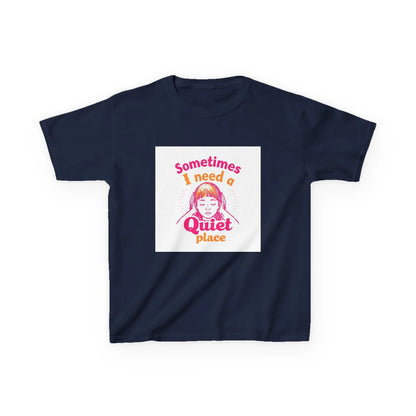 "Sometimes I Need a Quiet Place" - Kids Autism Awareness T-Shirt Printify