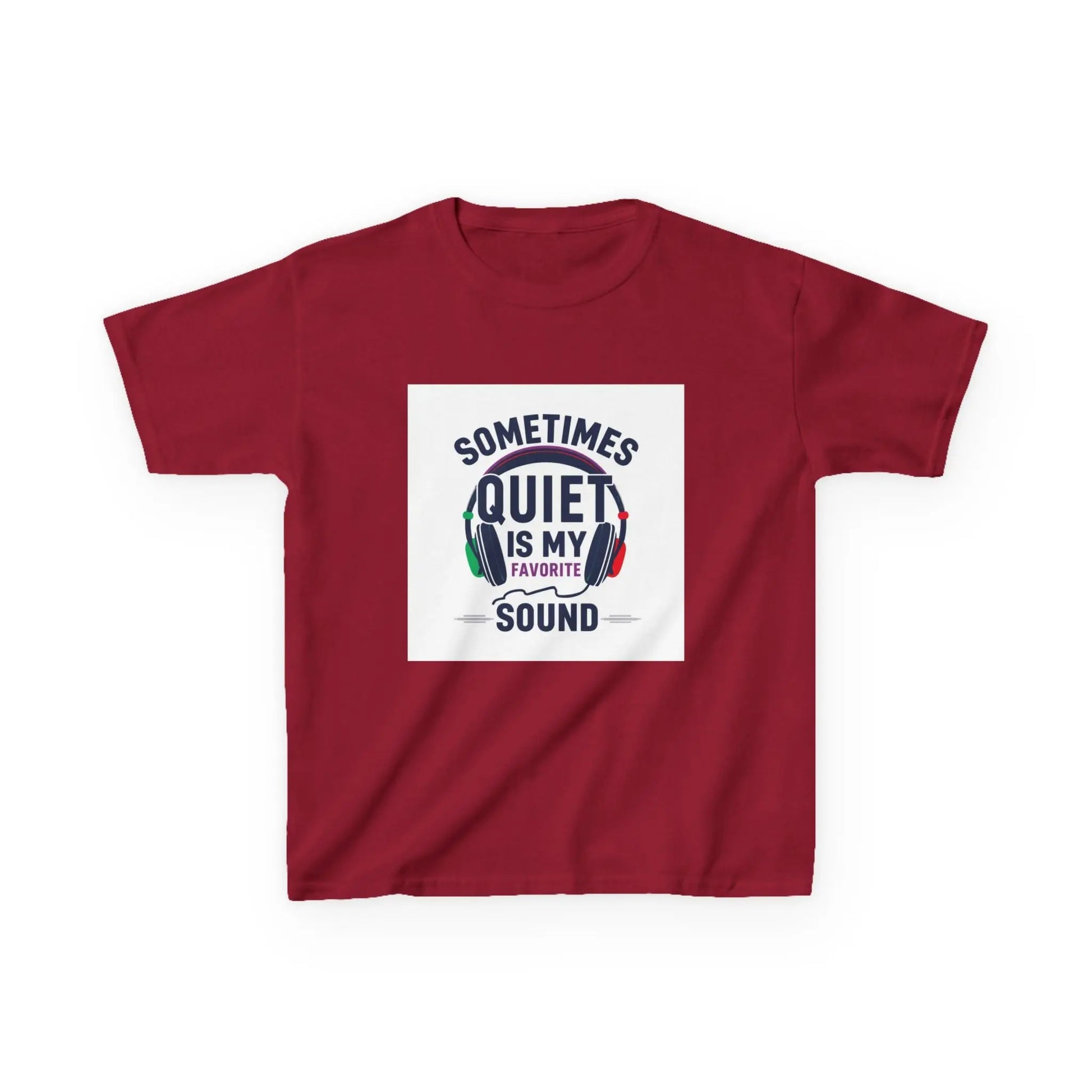 "Sometimes Quiet Is My Favorite Sound" - Kids Autism Awareness T-Shirt Printify