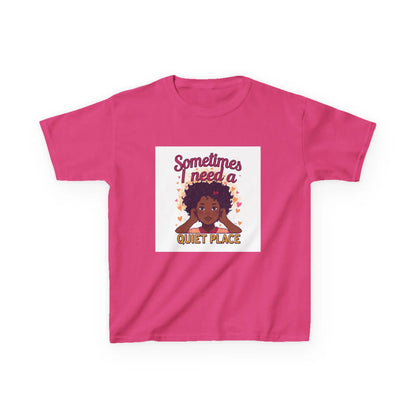 "Sometimes I Need a Quiet Place" - Kids Autism Awareness T-Shirt Printify