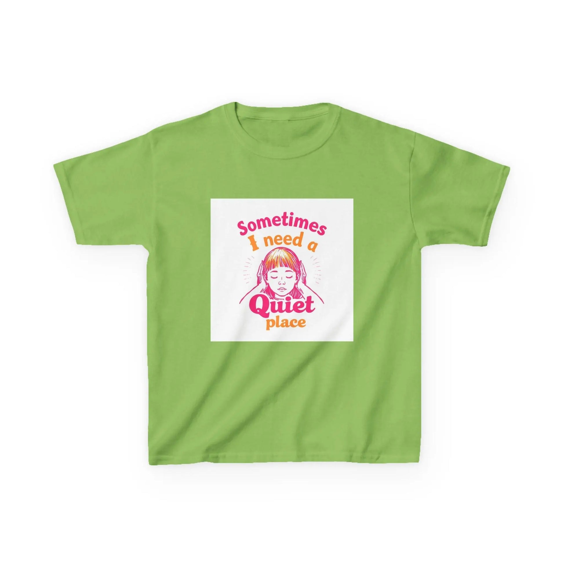 "Sometimes I Need a Quiet Place" - Kids Autism Awareness T-Shirt Printify
