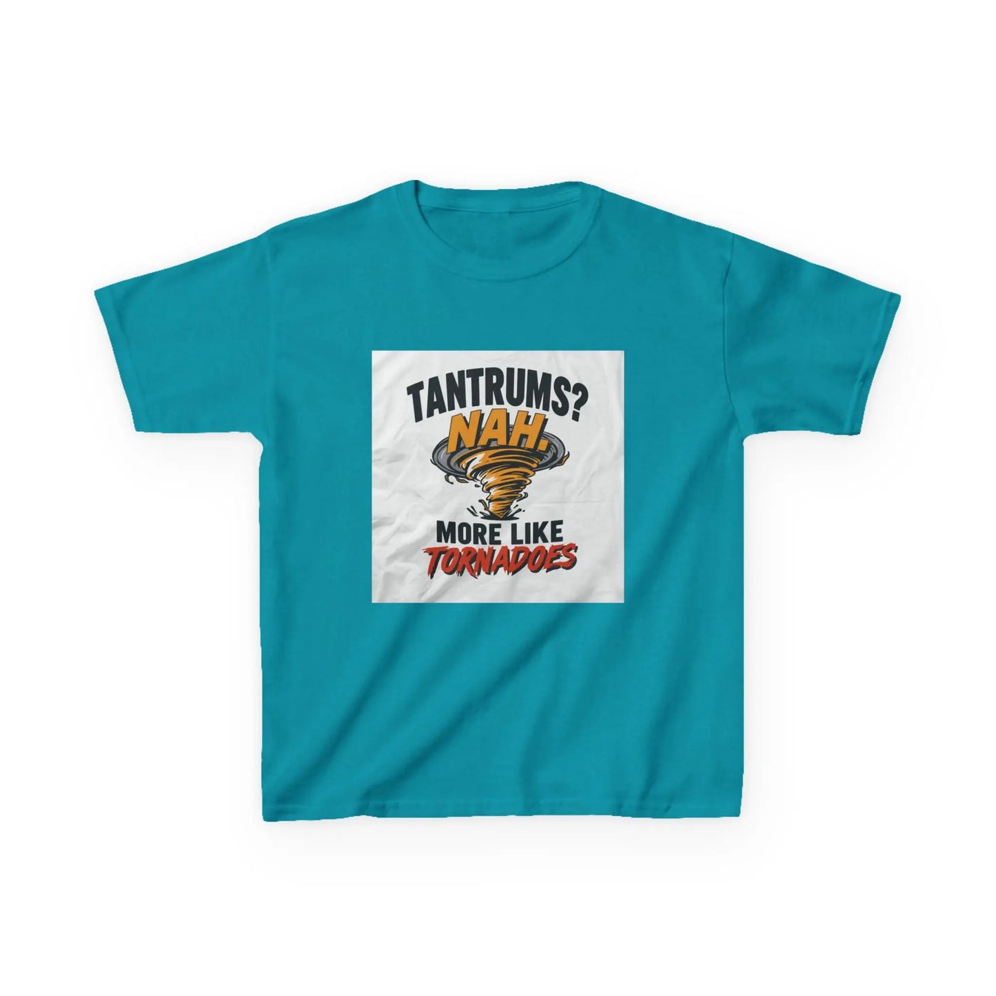 "Tantrums? Nah, More Like Tornadoes" - Kids Autism Awareness T-Shirt Printify