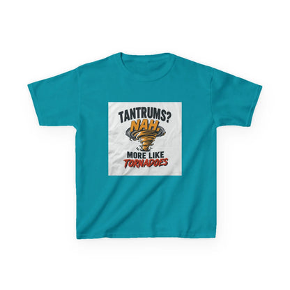 "Tantrums? Nah, More Like Tornadoes" - Kids Autism Awareness T-Shirt Printify