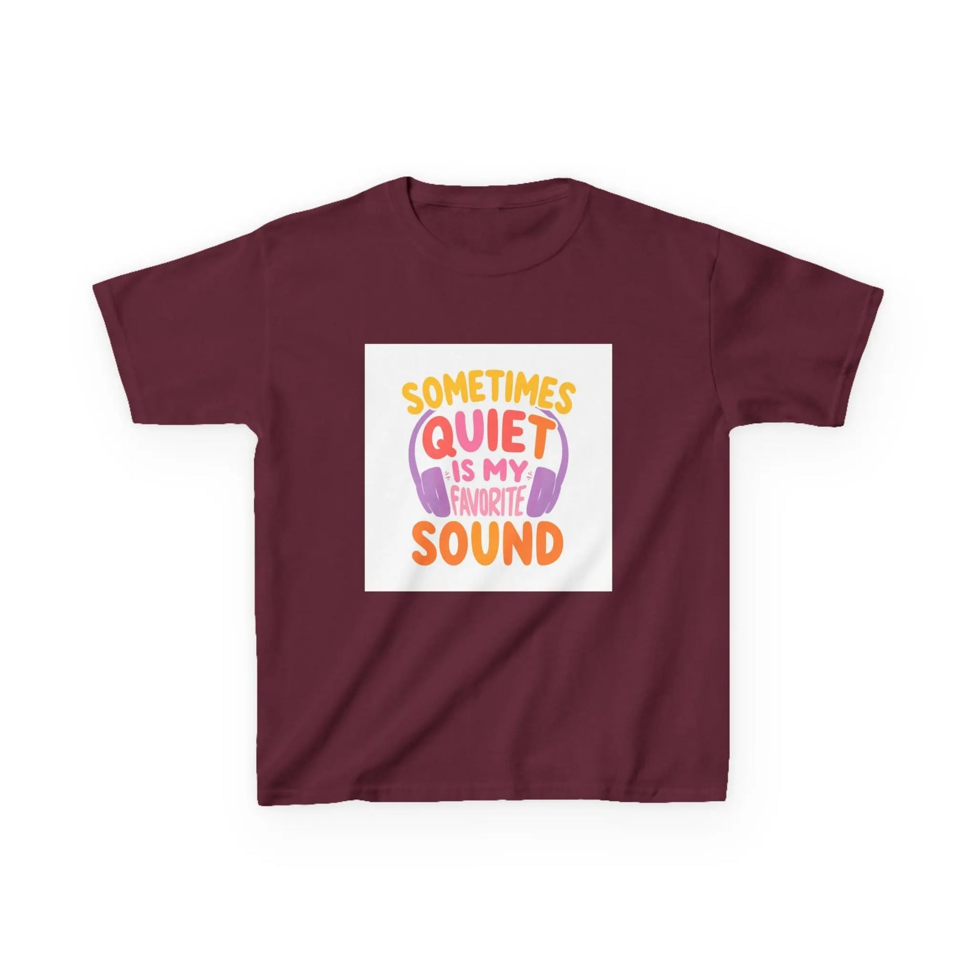 "Sometimes Quiet Is My Favorite Sound" - Kids Autism Awareness T-Shirt Printify