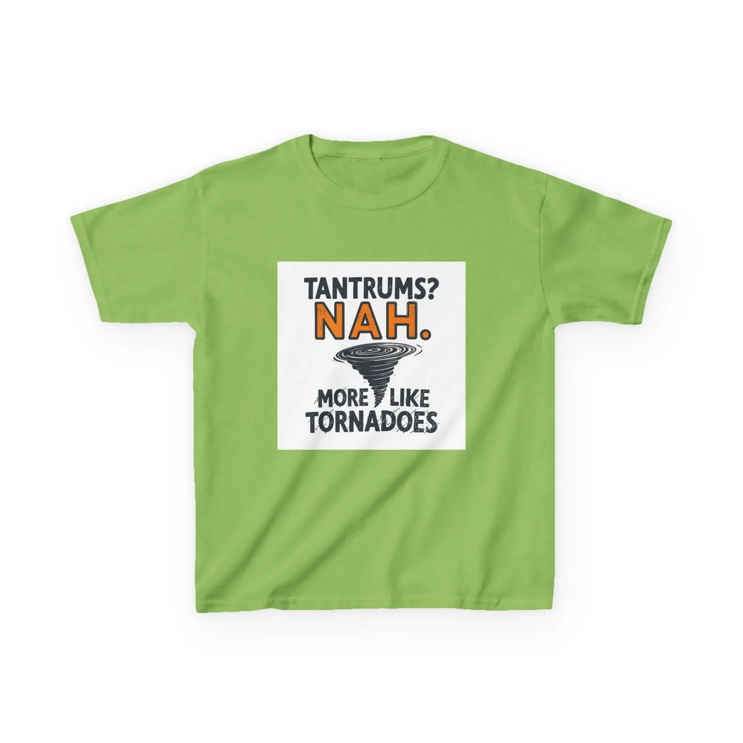 "Tantrums? NAH. More Like Tornadoes" - Kids Autism Awareness T-Shirt Printify