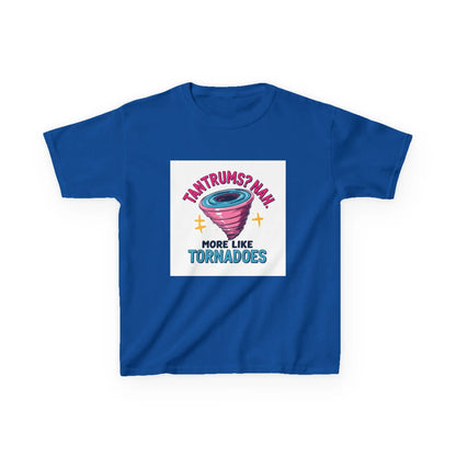"Tantrums? Nah, More Like Tornadoes" - Kids Autism Awareness T-Shirt Printify