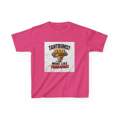 "Tantrums? Nah, More Like Tornadoes" - Kids Autism Awareness T-Shirt Printify