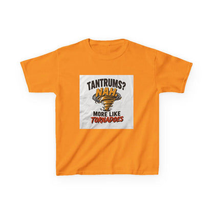 "Tantrums? Nah, More Like Tornadoes" - Kids Autism Awareness T-Shirt Printify