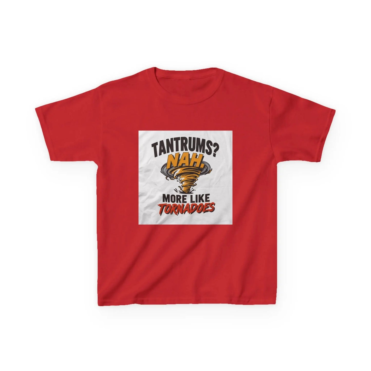 "Tantrums? Nah, More Like Tornadoes" - Kids Autism Awareness T-Shirt Printify