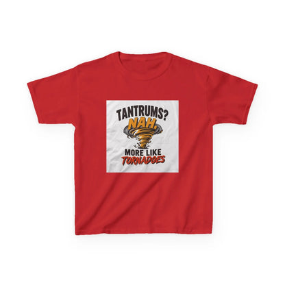 "Tantrums? Nah, More Like Tornadoes" - Kids Autism Awareness T-Shirt Printify