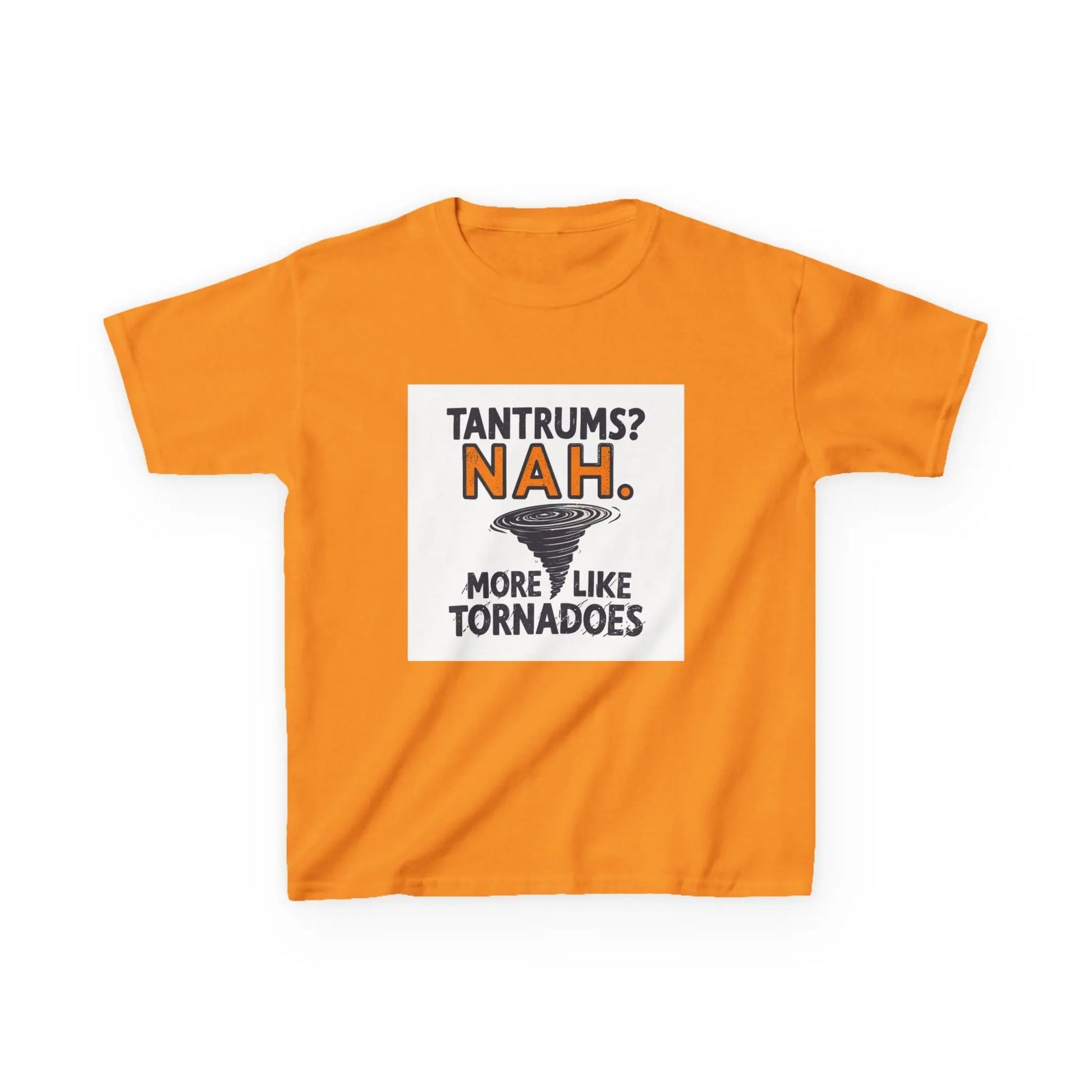 "Tantrums? NAH. More Like Tornadoes" - Kids Autism Awareness T-Shirt Printify