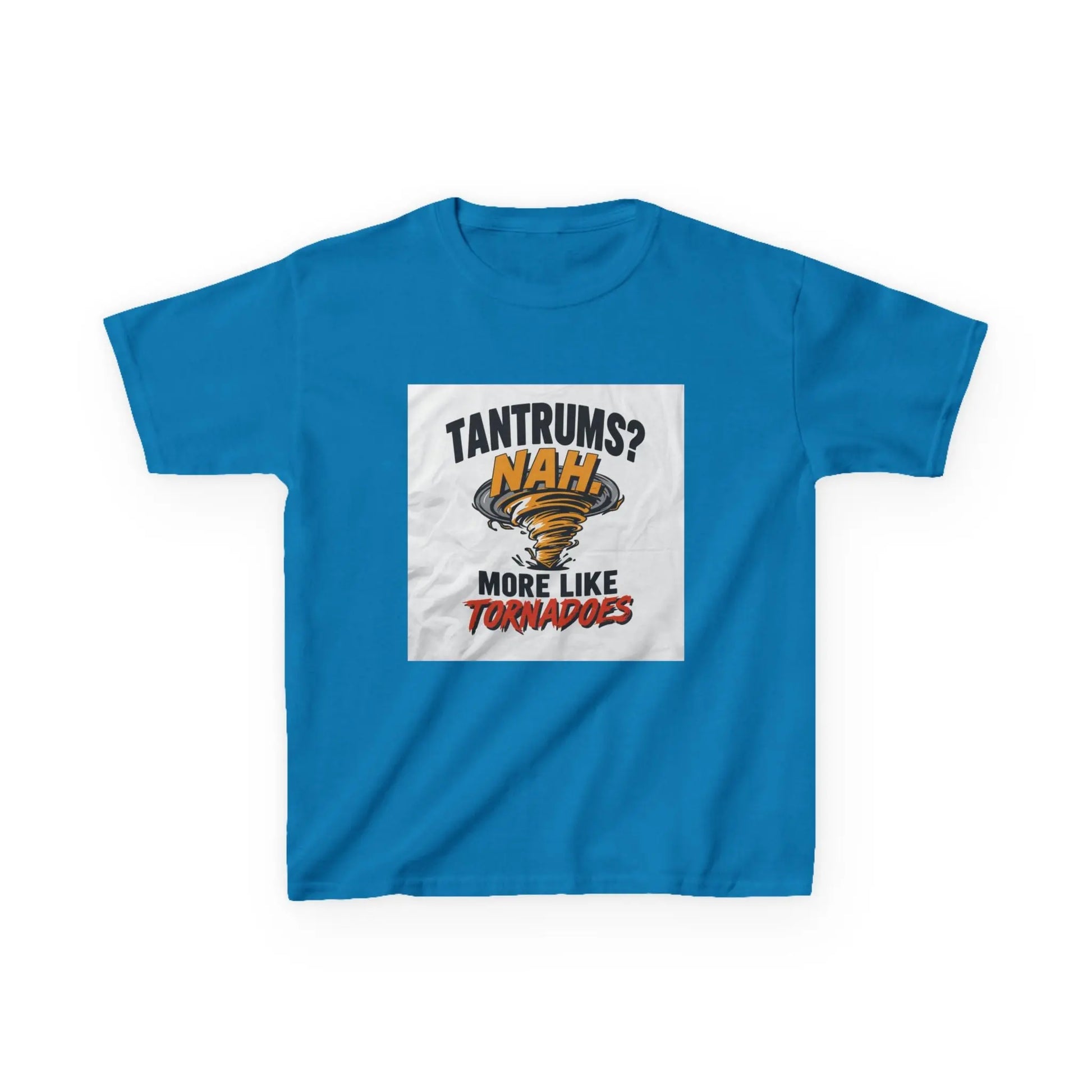 "Tantrums? Nah, More Like Tornadoes" - Kids Autism Awareness T-Shirt Printify