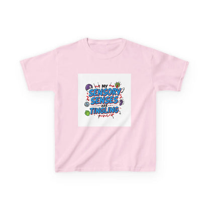 "My Sensory Senses Are Tingling" - Kids Autism Awareness T-Shirt Printify