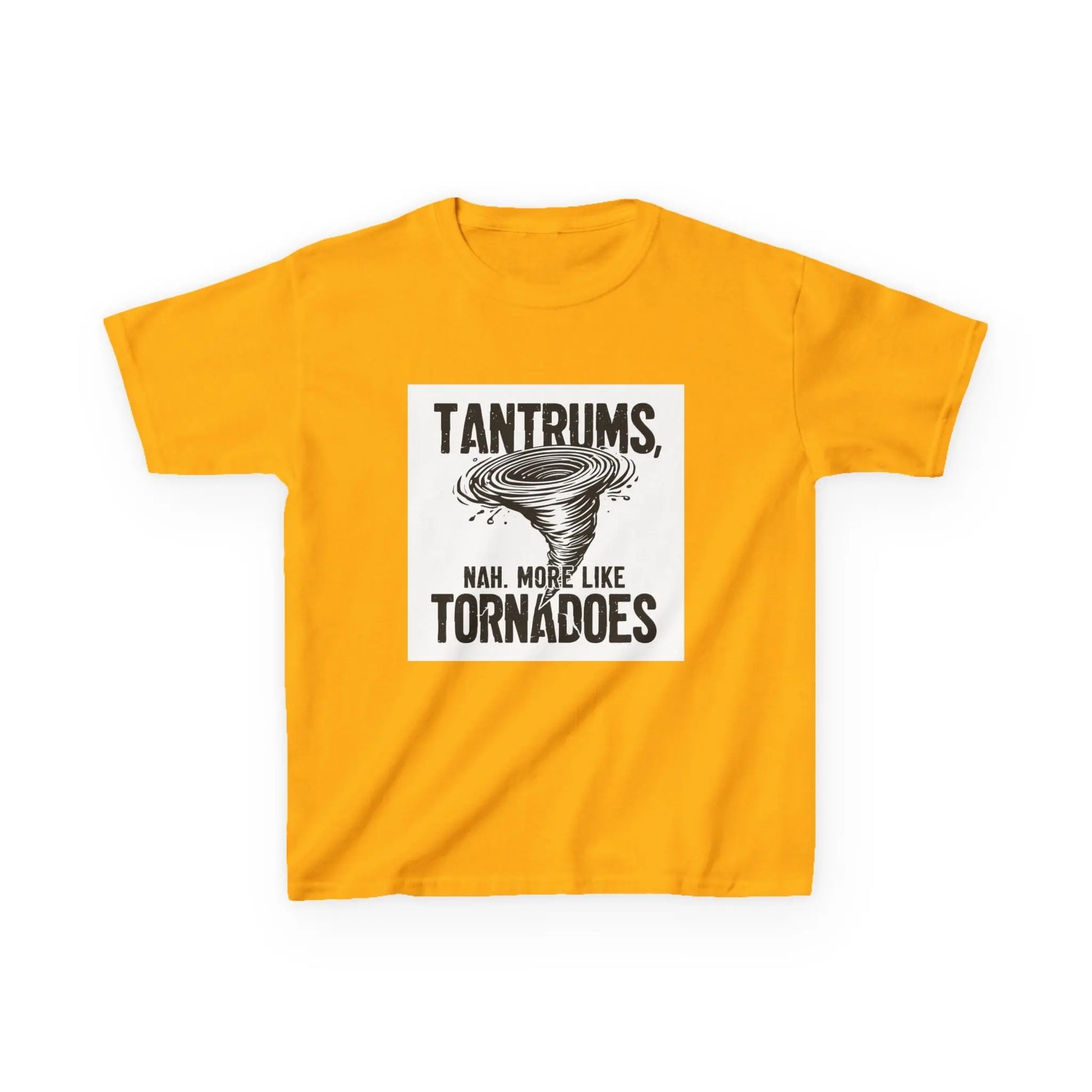 "Tantrums, Nah. More Like Tornadoes" - Kids Autism Awareness T-Shirt Printify